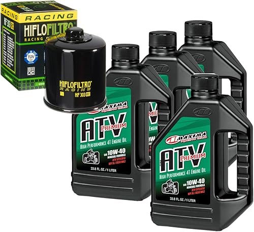 Kit de cambio de aceite para Polaris 2006 Magnum 330 4X4 ATV Premium 10W-40