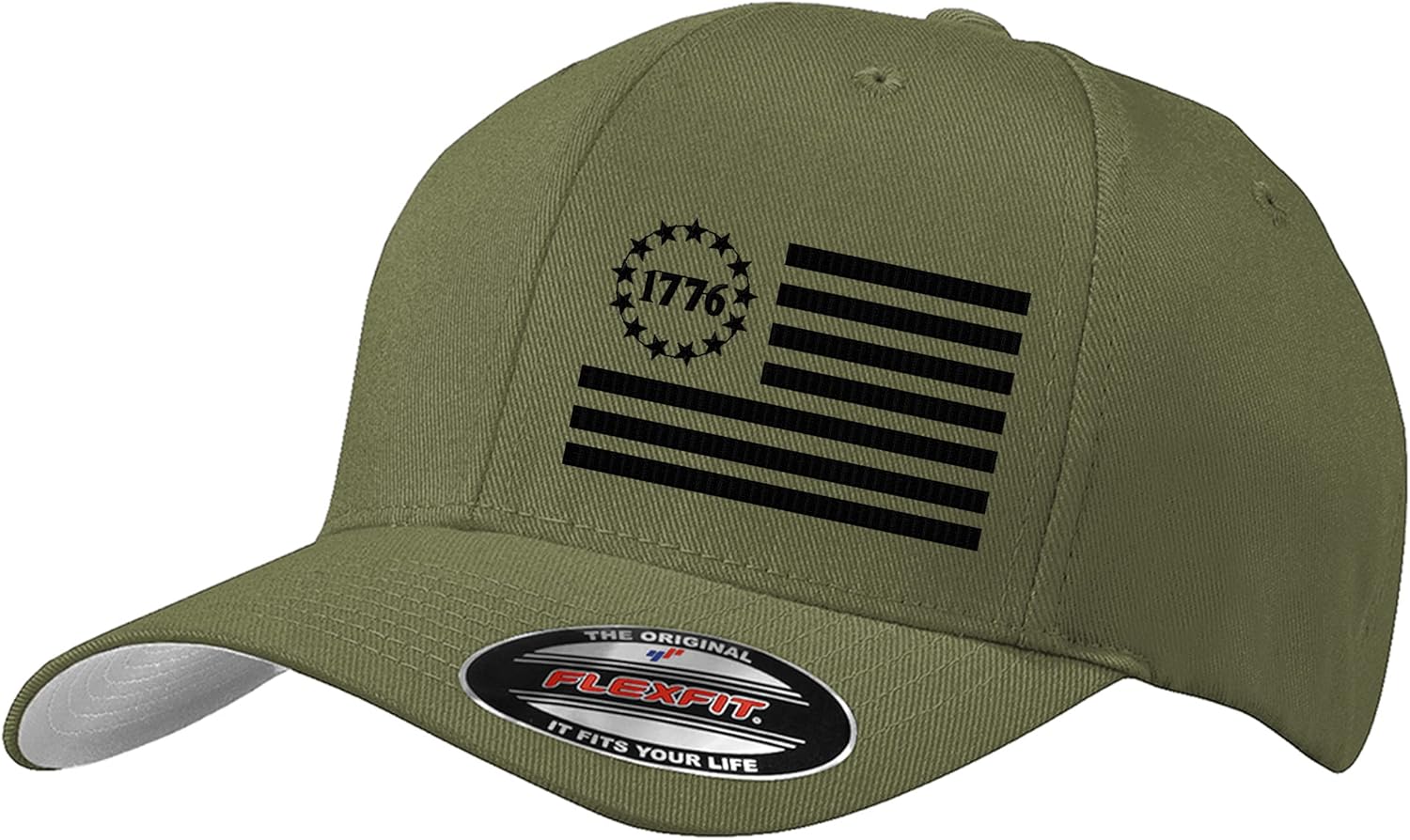 13 Star USA Flag Patriotic Flex Baseball Fitted hat Kuwait Ubuy