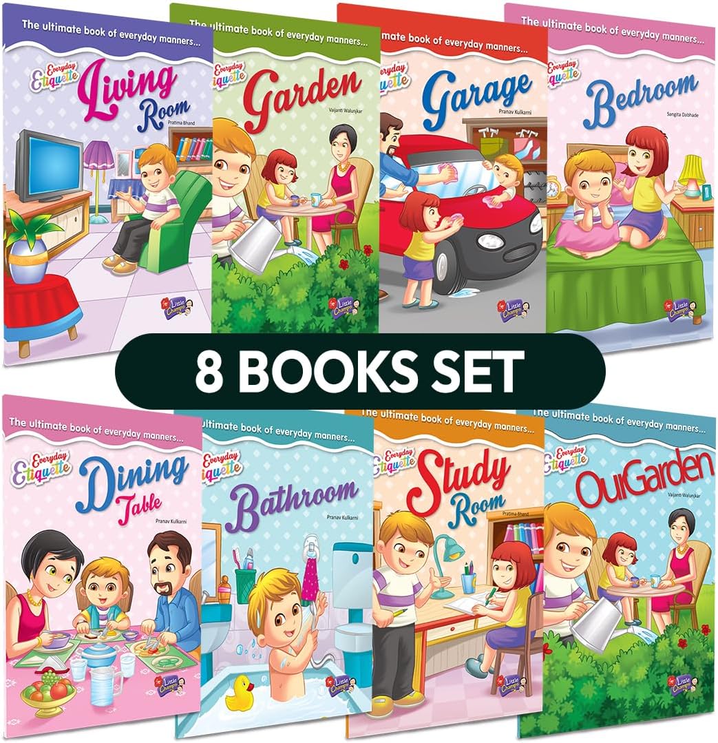 Everyday Etiquettes Books for Kids | Good Habits Manners Story Book For 3 Year Old Children | My First Library Box Set | Nursery Reading | Story Books ... 7-8 8-12yrs 2-4 2-3 6-7 8+ 365 8-12 7 8 9 0