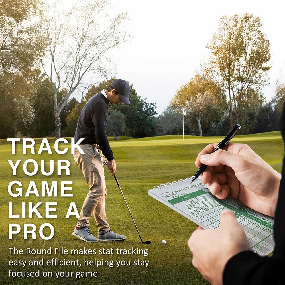 Golf Essentials: Personalized ID Labels, Pro Scorecards & Game Guides. Weatherproof Accessories for Club Tracking, Stat Logging & Wagering