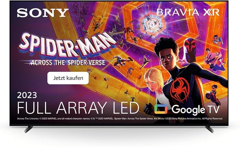 BRAVIA XR | XR-98X90L | Full Array LED | 4K HDR | Google TV | ECO PACK | BRAVIA CORE PlayStation5 | Aluminium Seamless Edge Design, Black