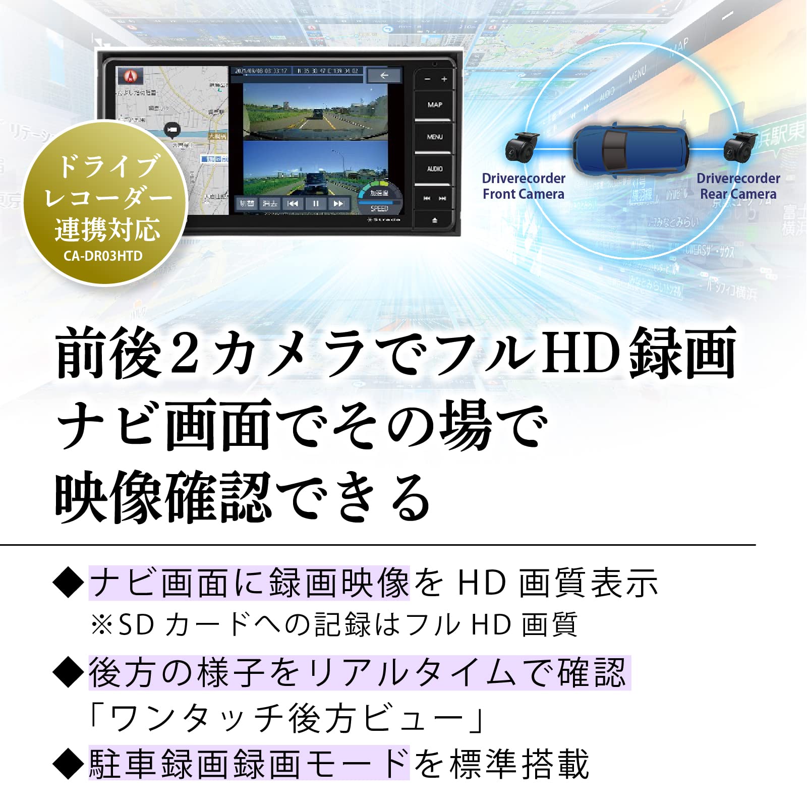 Amazon | パナソニック(Panasonic) カーナビ ストラーダ 10インチ CN 