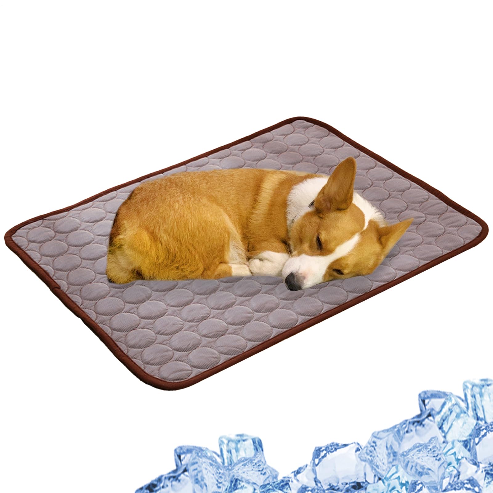 Cooling Mat for Dogs Crate Pad Pet Supplies Summer Ice Pads Sleeping Mat