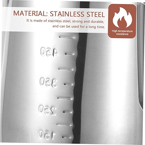 Miniatura 8 de Healifty Candle Making - Olla para fundir cera de vela de 21 onzas, jarra de vertido de velas de acero inoxidable, olla para derretir chocolate,