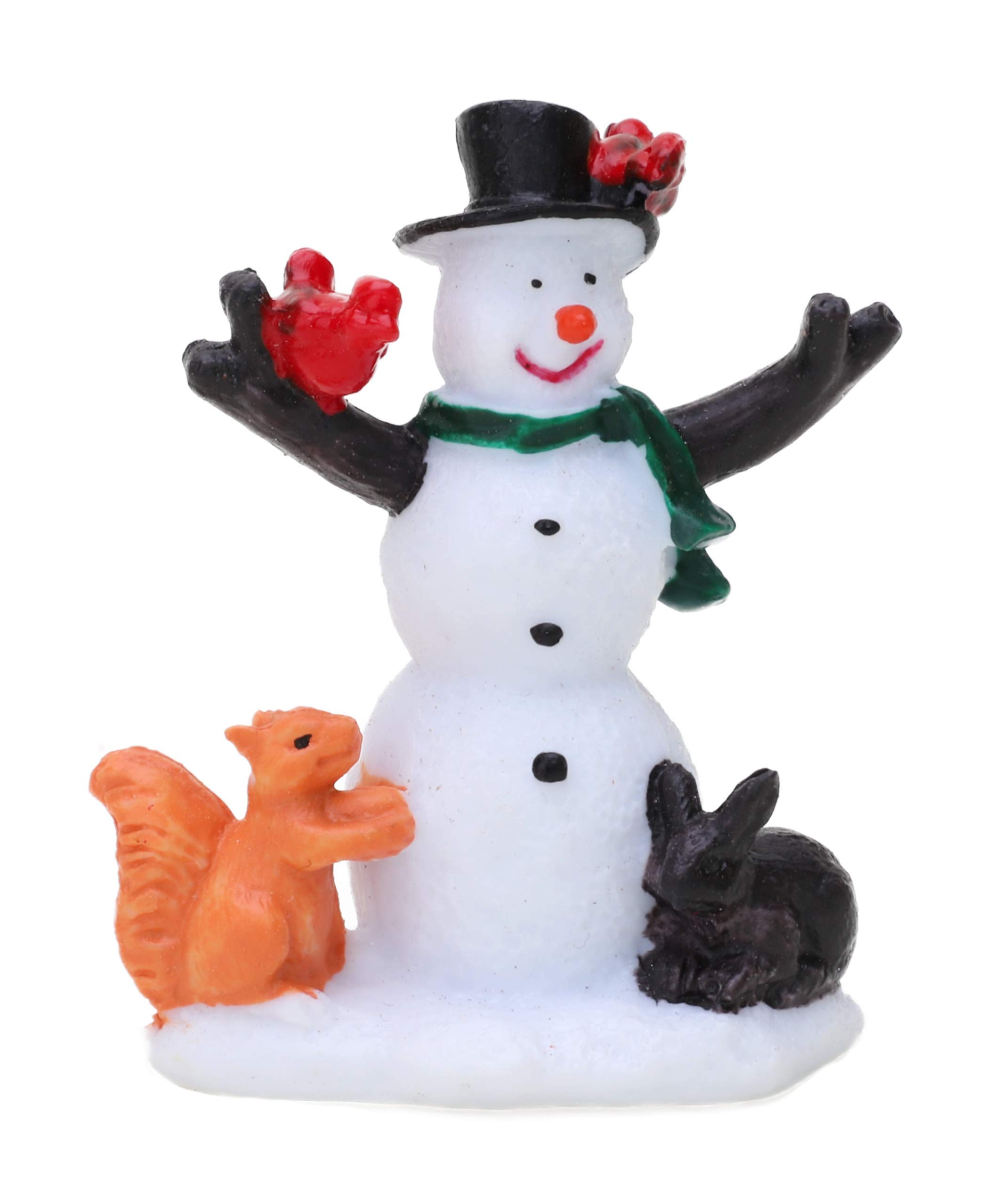 Toyland Snowman Toyland® Mini Resin Christmas Collectible Ornament - Village Scene Accessories - Xmas Figures ( - 2 X 1.5 Inch)).
