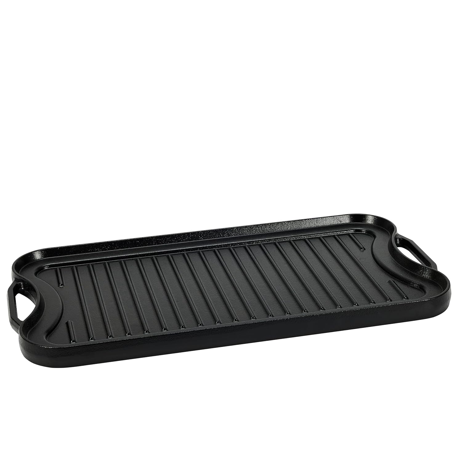 Amazon Basics Pre-Seasoned Cast Iron Reversible Grill/Griddle
