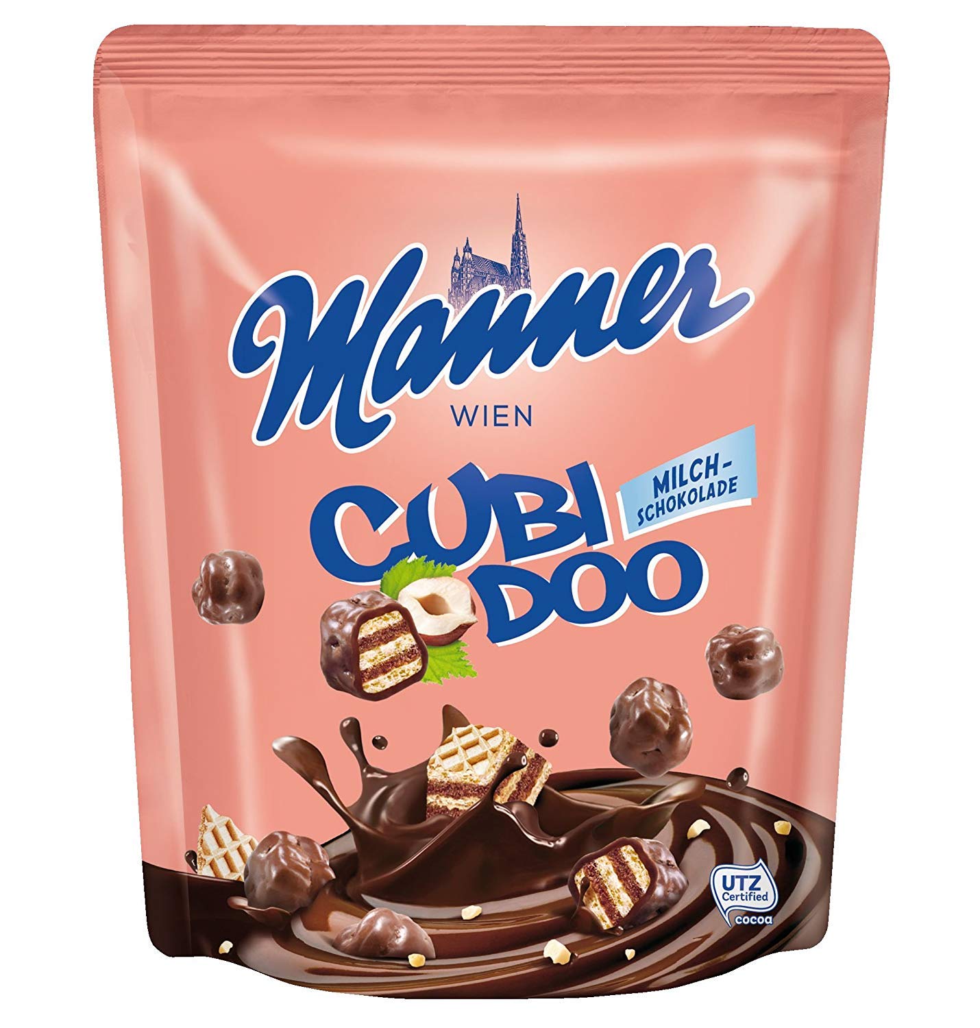 Manner Cubidoo Milk Chocolate 140g