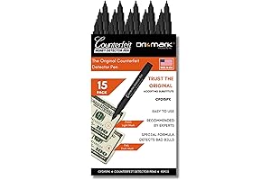 Dri Mark CFD15PK Counterfeit Bill Detector Marker Pen - USA Made, 3x...
