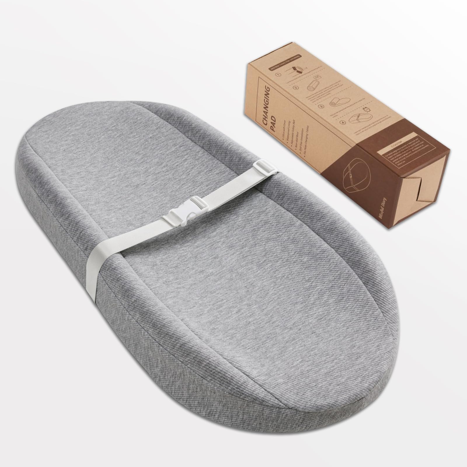 Bumbo Diaper Changing Pad, Soft Foam Easy to Clean