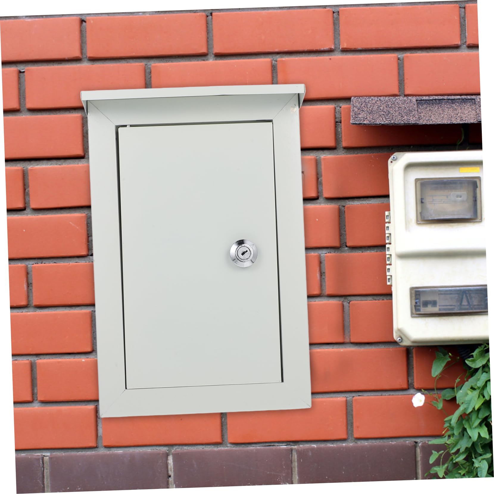 TEHAUX Caja De Conexiones Metálica Para Exterior Montaje En Pared 160x300x200 Mm Para Proyectos Eléctricos Superficie Resistente Uso Bricolaje Protección Energía Temporales