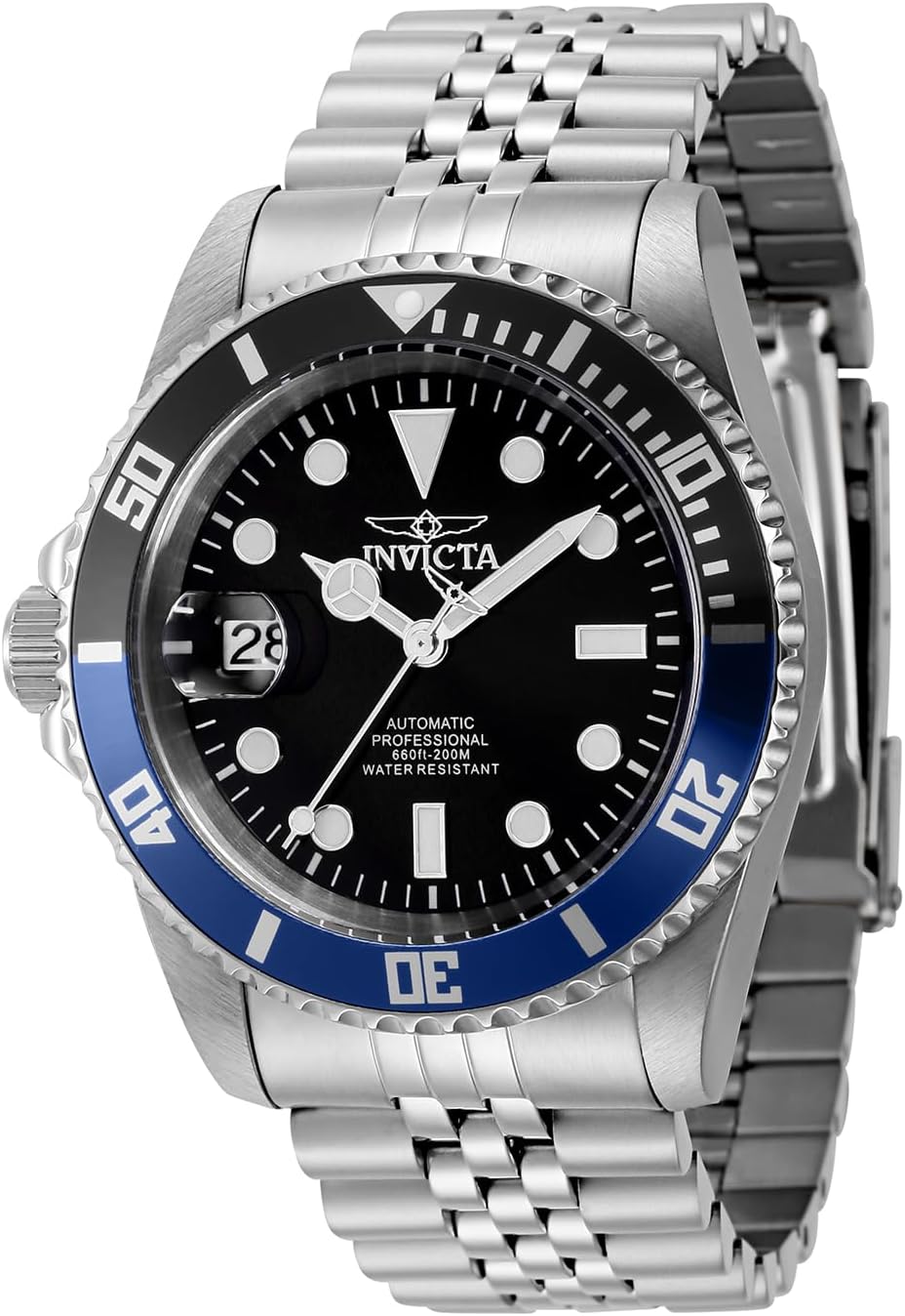 Invicta Pro Diver Men 42mm Stainless Steel Steel Black dial NH35A Automatic