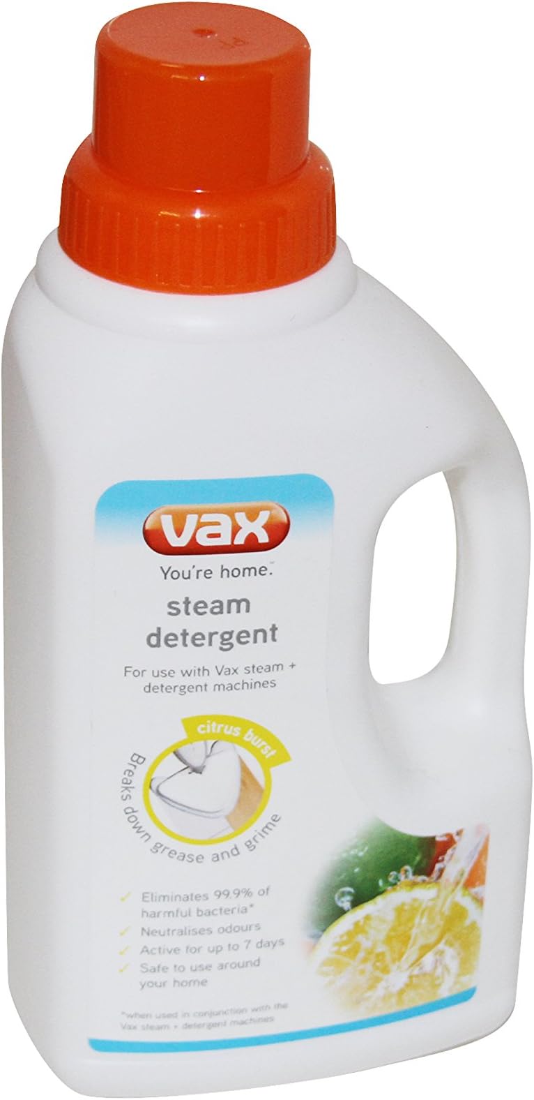 VAX S2S STEAM MOP PLUS Cleaner DETERGENT LIQUID SOLUTION 500ml 1913162700 Citrus