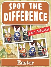 Spot the Difference Book for Adults - Easter: Hidden Picture Puzzles for Adults with Easter Pictures