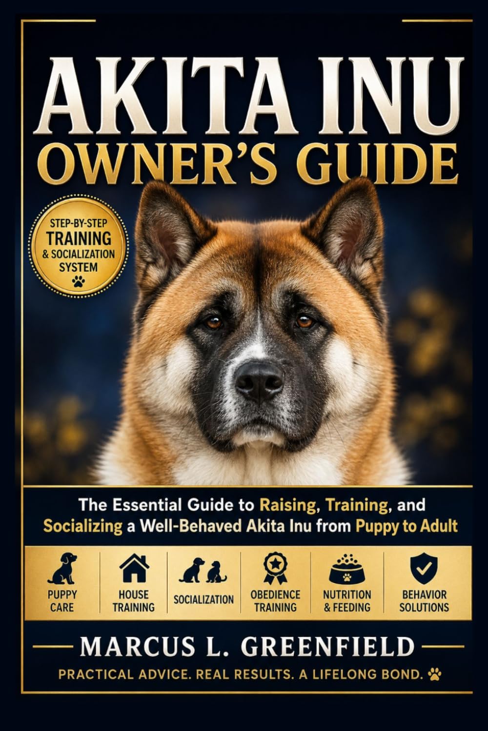 AKITA INU OWNER’S GUIDE: The Essential Guide to Raising, Training, and Socializing a Well-Behaved Akita Inu from Puppy to Adult