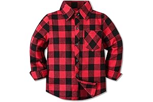 Boys Plaid Flannel Shirt: Classic Comfort for Young Adventurers