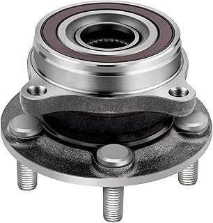 SCITOO 513287 New Front Wheel Bearing Hub fit 2010-2015 for Toyota Prius 2011-2017, for Toyota Prius Plug-in 2012-2015, for Lexus CT200h 5 Lugs Axle Hub Assembly Kit W/NO ABS 1-Pack
