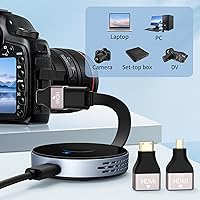 Vista 8 de introduce un kit HDMI inalámbrico con transmisión de doble banda 2.4/5GHz, compatible con transmisión de video 4K y transferencia de audio sin