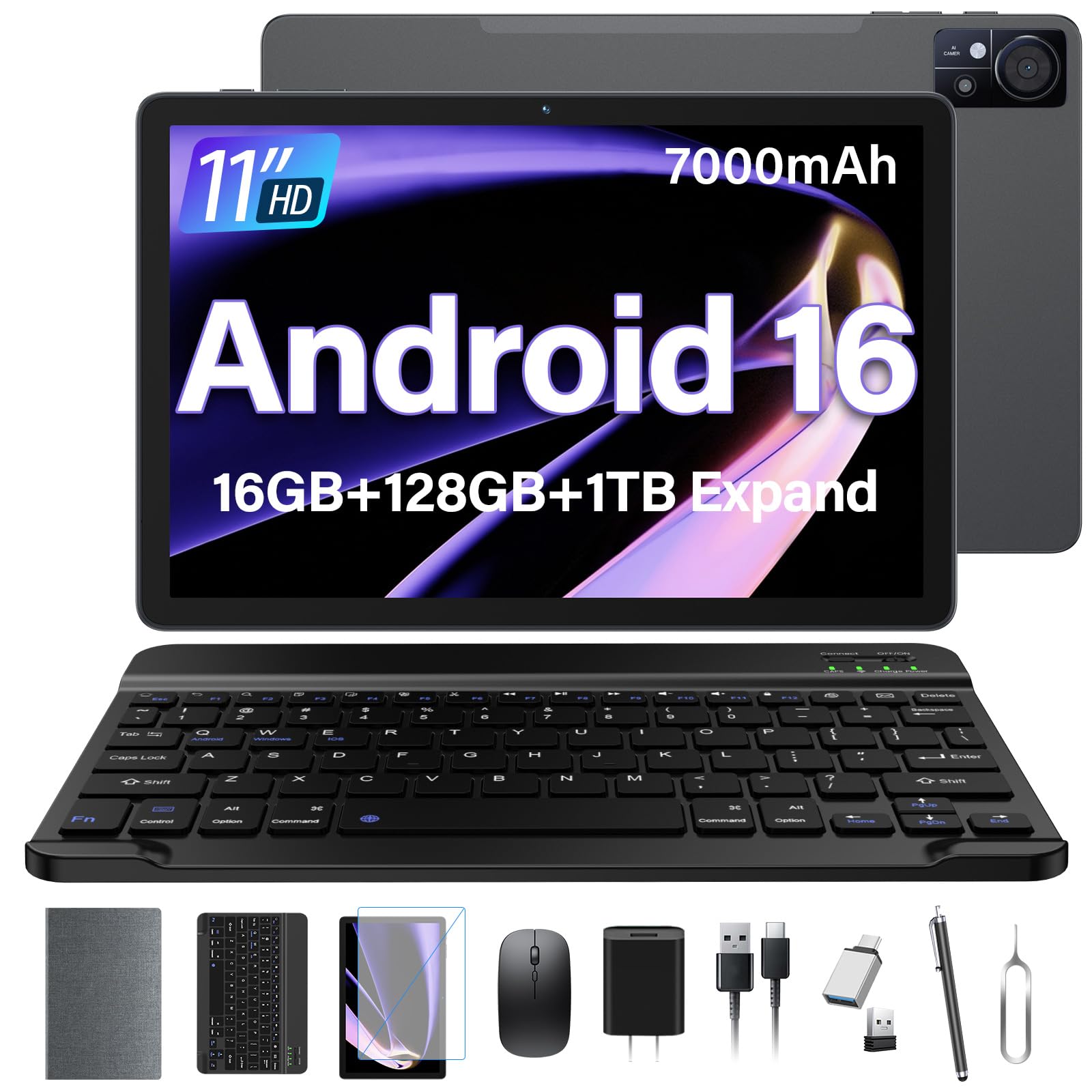 ANTEMPER 11 Inch Android 16 Tablet