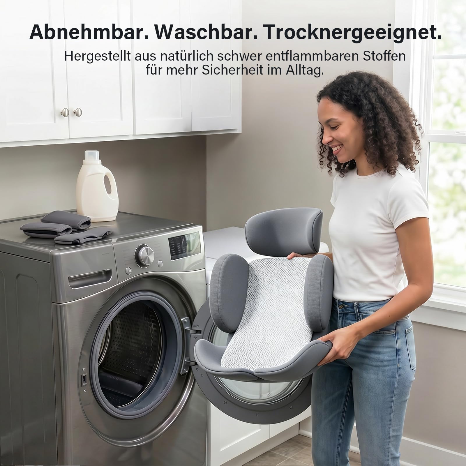 AS5 i-Size kindersitz, 360 Grad Drehbar, Mit ISOFIX, Schwarz | Zweizonen-Kühlsystem; Sprachsteuerung; i‑Size Standards Hinaus; Mit ISOFIX, 360°-Drehung; 0–12 Jahre, 40–150 cm(ca. 0-25 kg)