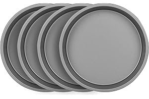 9-Inch Non-Stick Round Cake Pan Set (Set of 4)