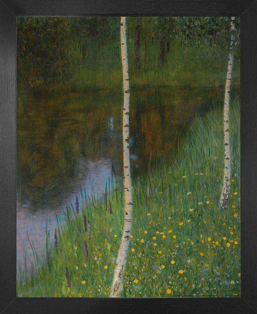 Affiche Gustav Klimt cadeau idéal crémaillère cadre MDF raffiné