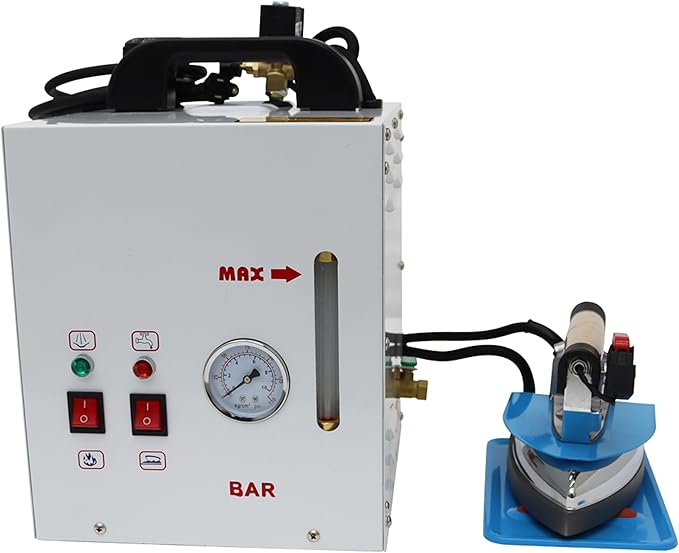 TECHTONGDA Steam Iron Commercial Electric Steam Iron Adjustable Temperature with 4L Water Tank 110V