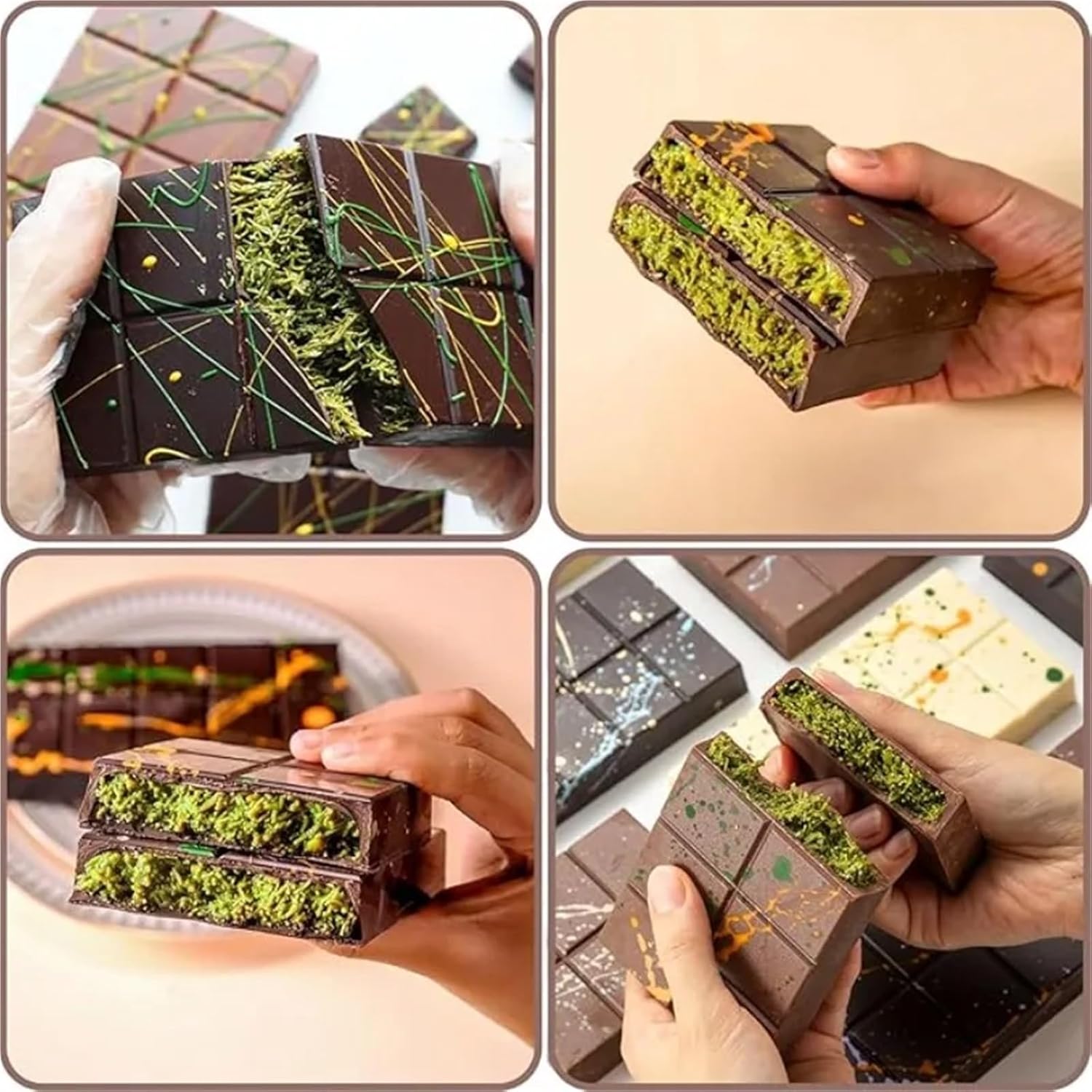 100pcs Chocolate Candy Bar Wrappers Packaging Paper For Dessert Aluminum Foil Tin Food(Gold-30CM)