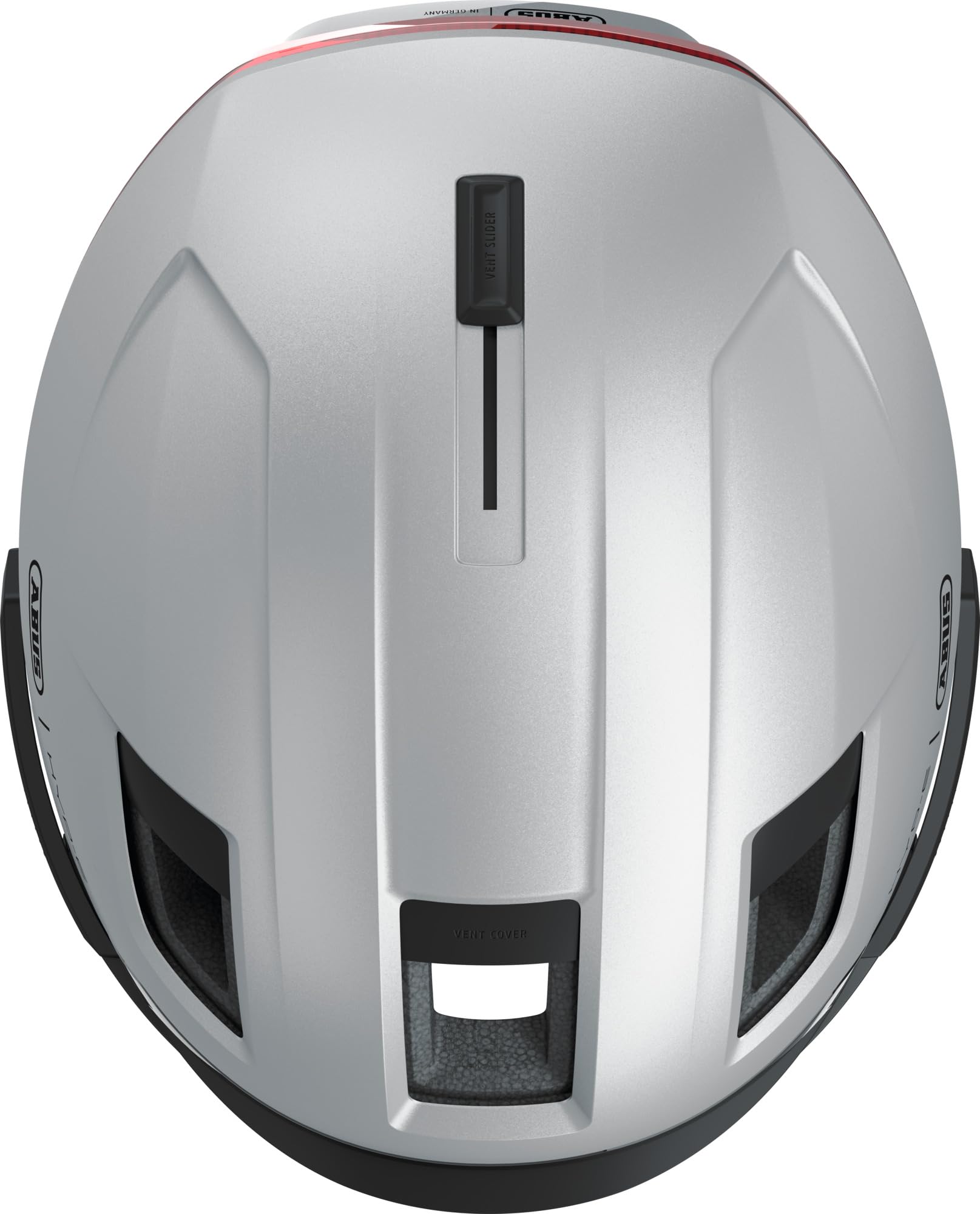 Casque de vélo ABUS HYP-E B.Lace avec feu avant, arrière, clignotant et stop sans fil, visière et cache-oreilles pour vélo électrique et S-Pedelec