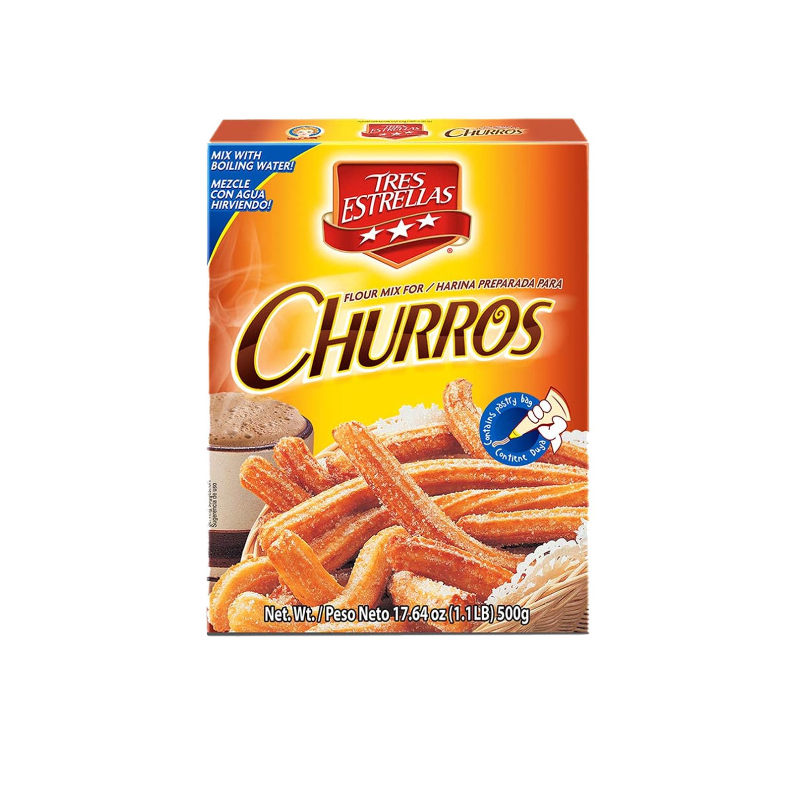 TRES ESTRELLAS Churro Mix