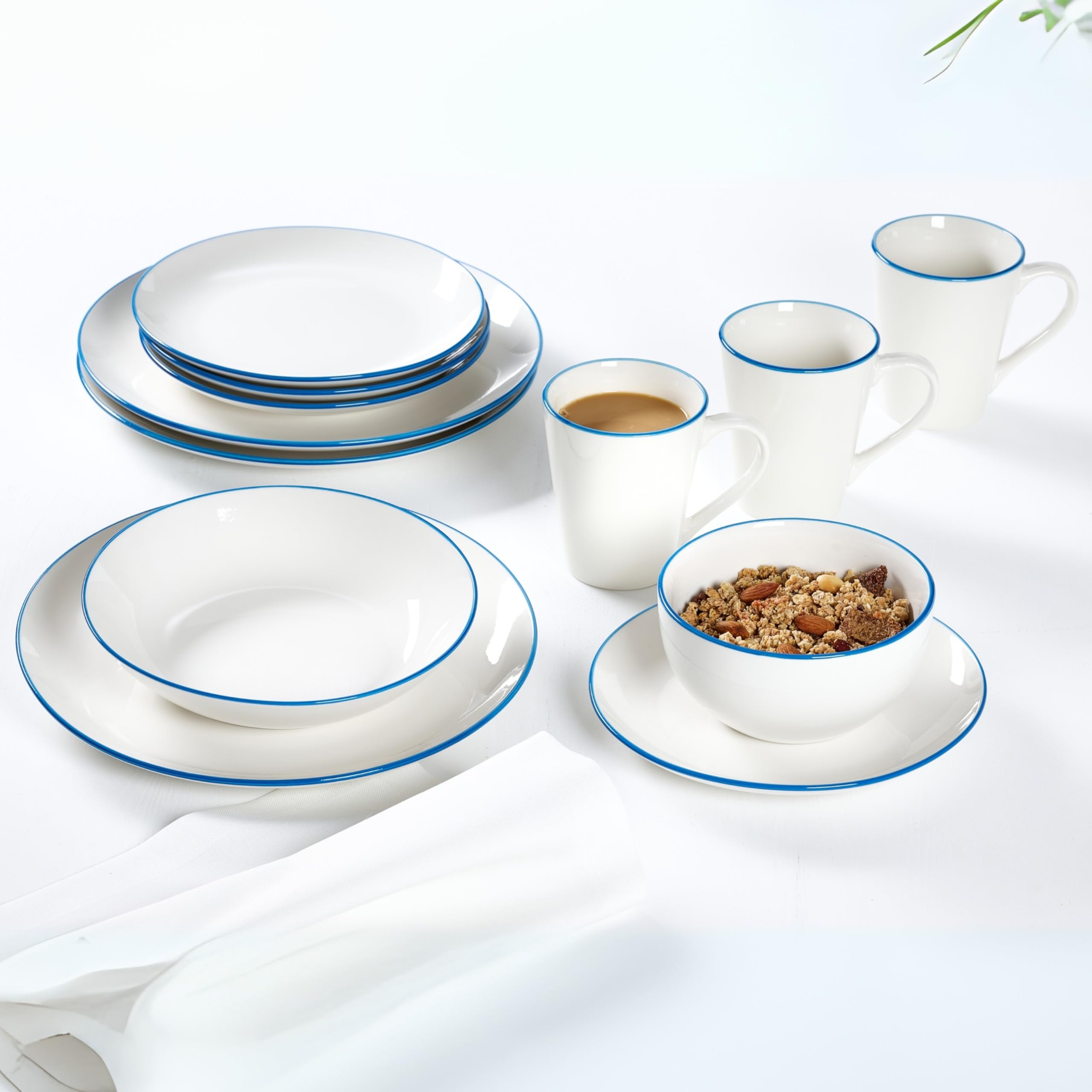 Kombiset Adela, 20-teilig, Blau