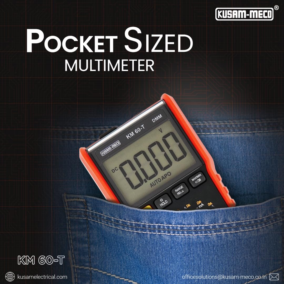 Kusam-meco KM 60-T Digital Multimeter Accurate and Versatile Electrical Measurements 4
