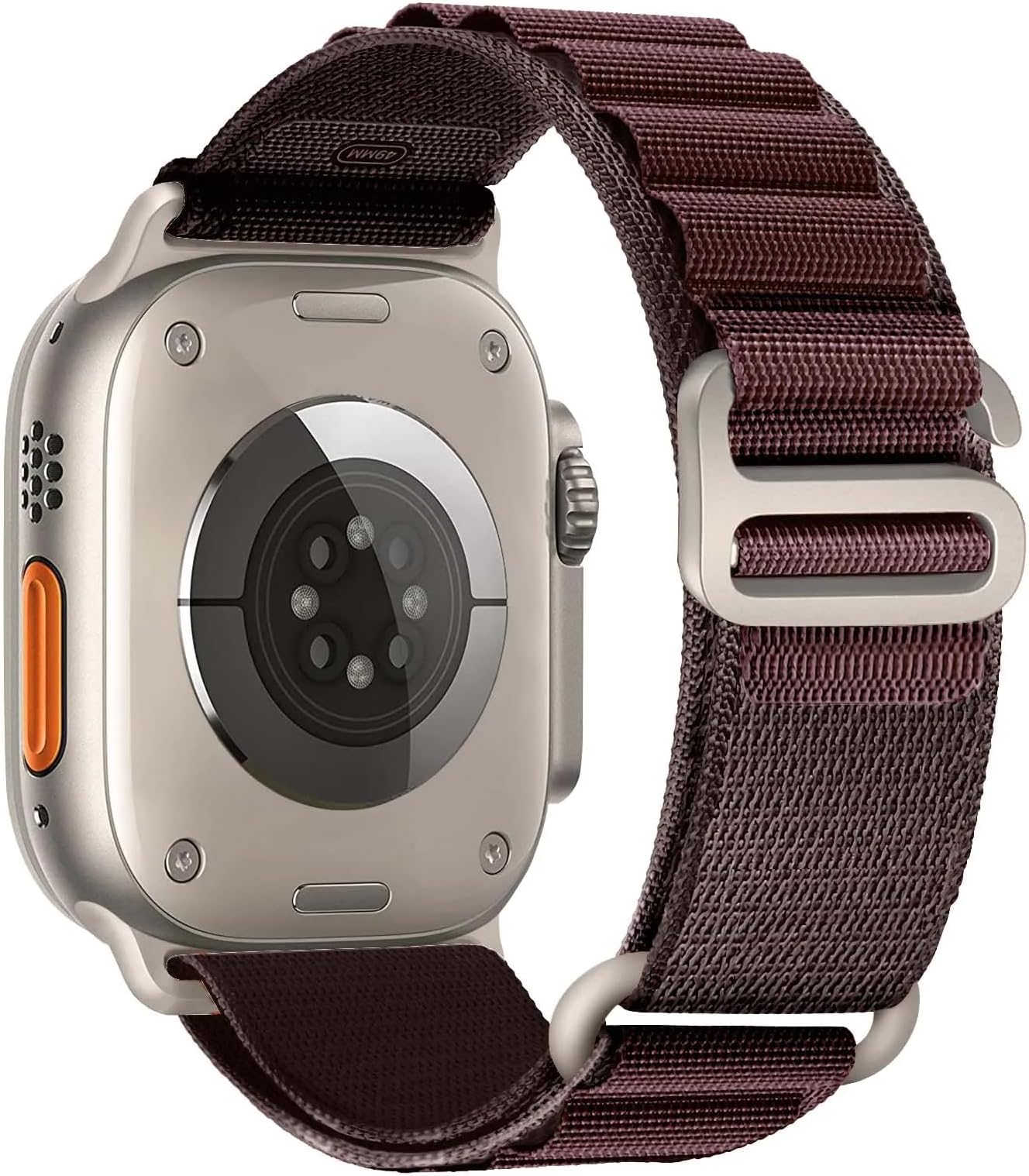 DadoSoft Nylon Strap Compatible with Apple watch series Series 10 | Ultra 2 | 9 | 8 Ultra | 8 | 7 | 6 | SE, Double Hook Nylon Strap