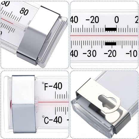 Fridge Refrigerator Freezer Thermometer, 12 Pack