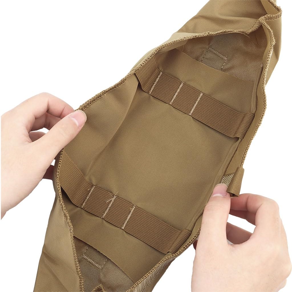 Bolsa Táctica De Primeros Auxilios para Chaleco Blindado Arnés Torácico, Bolsa De Trauma Médico Ifak Plegable Enrollable, Bolsas Portadoras Micro Subabdominales
