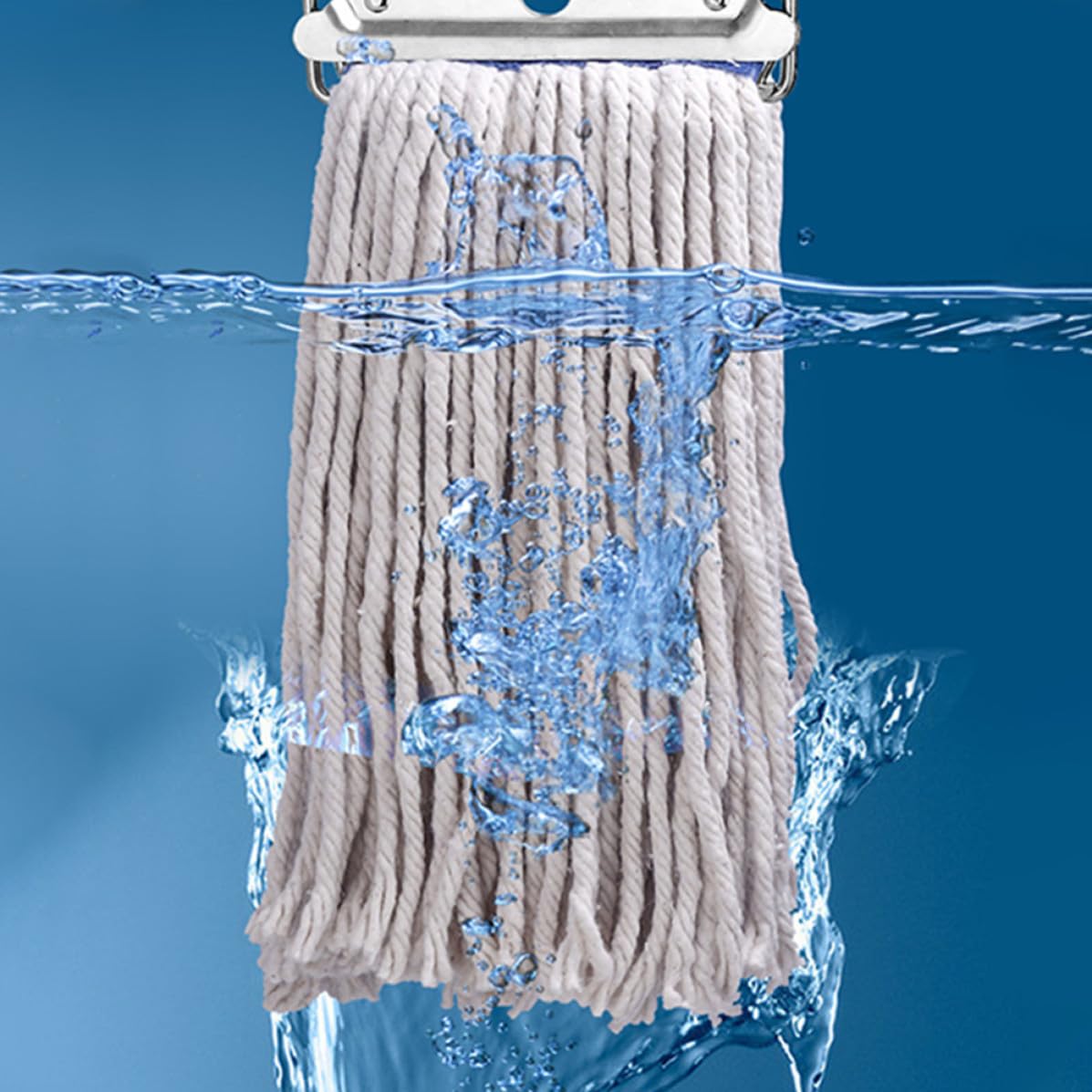 Artibetter Trapeador de Algodón Seco y Húmedo Estructura de Aleación de Aluminio y Alta Absorción de Agua para Limpieza de Suelos de Cerámica y Laminados Adecuado para Uso Hogar