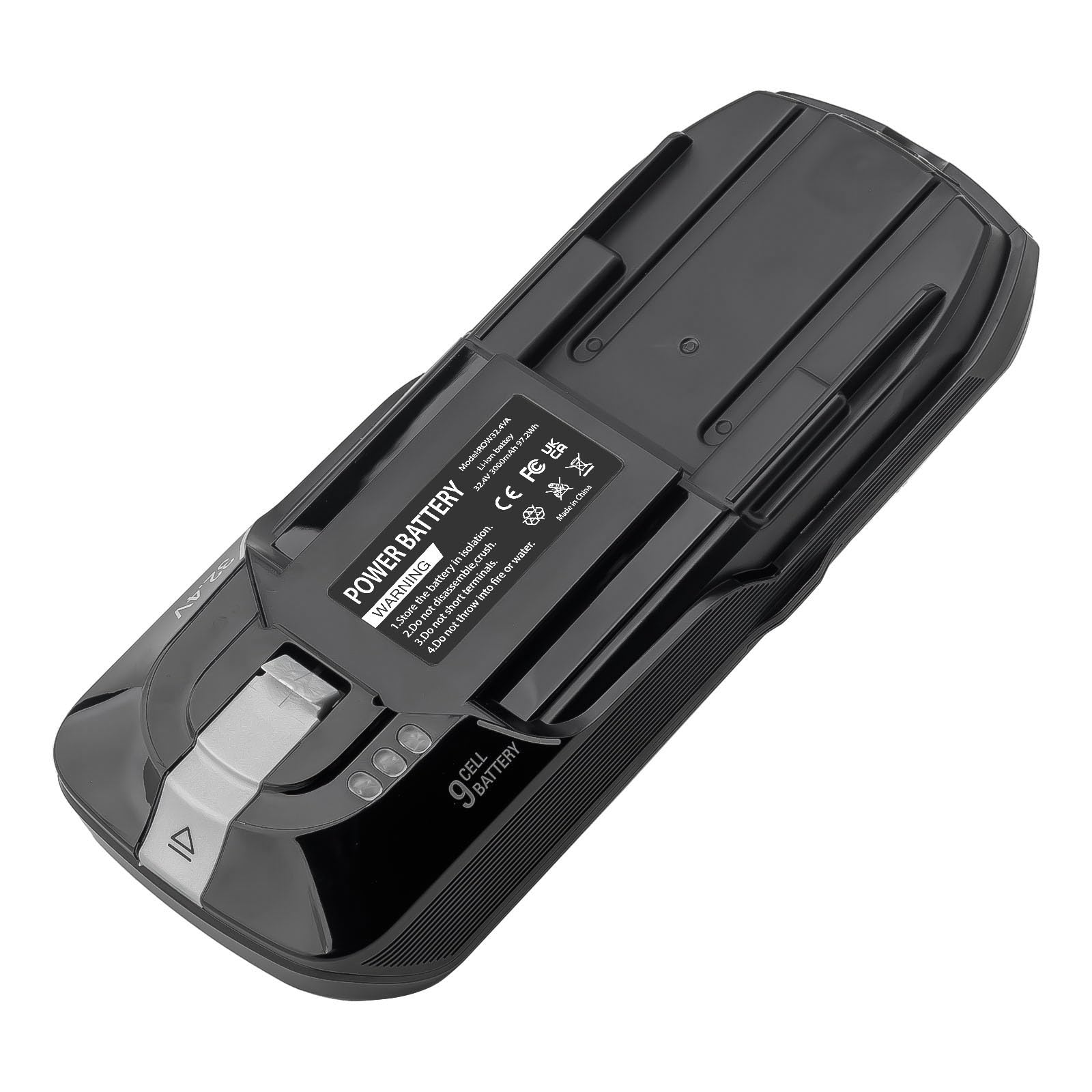 Batterie de Remplacement Lithium-ION 32,4V 3000mAh pour Rowenta X-Force Flex 14.60, Compatible avec SS-2230002589, RH9958, RH9959, RH9990WO, TY9958WO