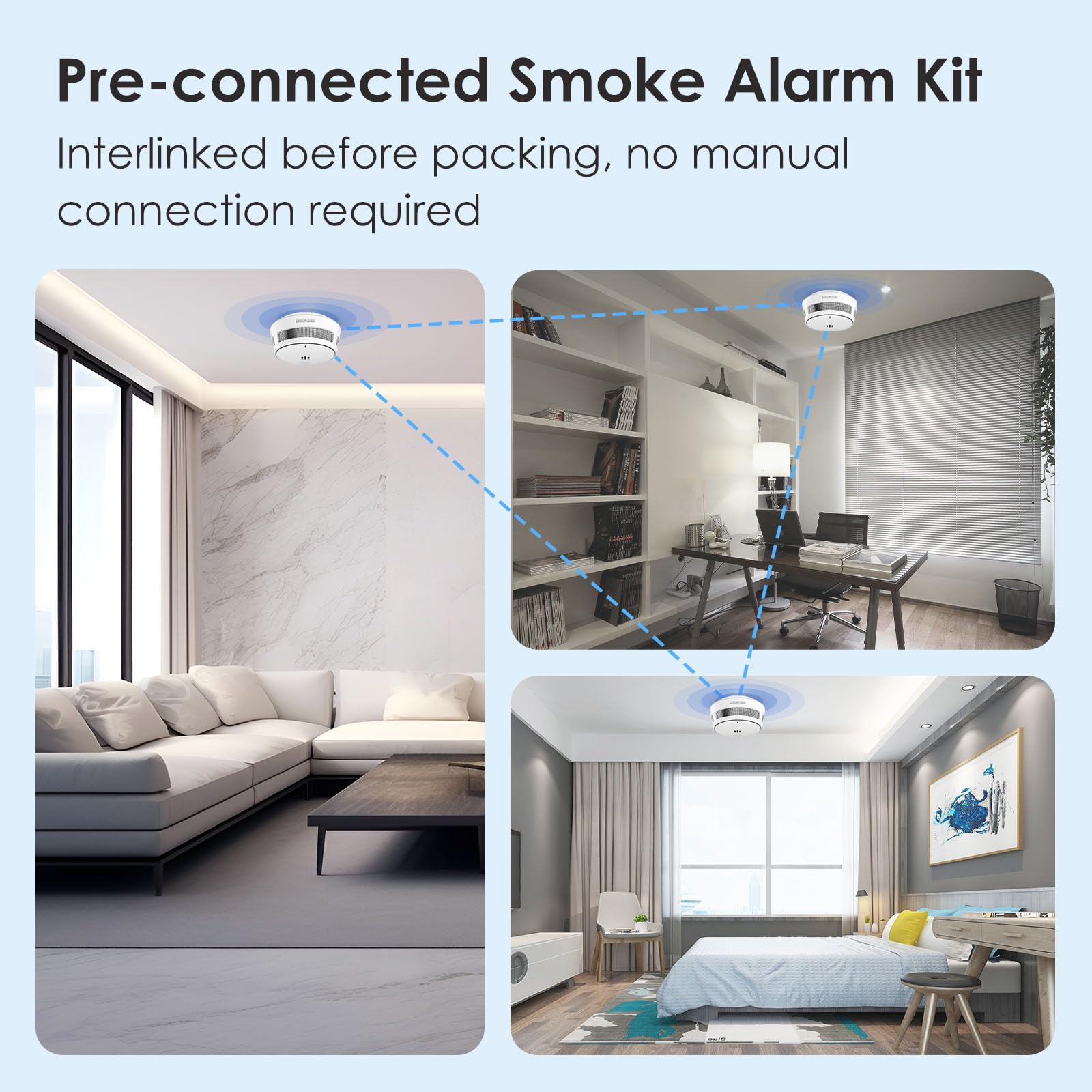 LEDVANCE x BOSCH Connected Kit Rookmelder voor thuis - Smart Gear Compare