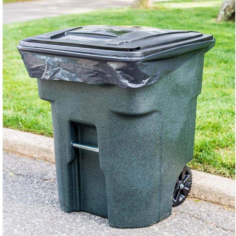 Sacco della Spazzatura Big Capacity Heavy Duty Extra Large Commercial Trash Bag Garbage Yard Black Hotel Market Sacchetti per rifiuti Sacco per rifiuti da Cucina
