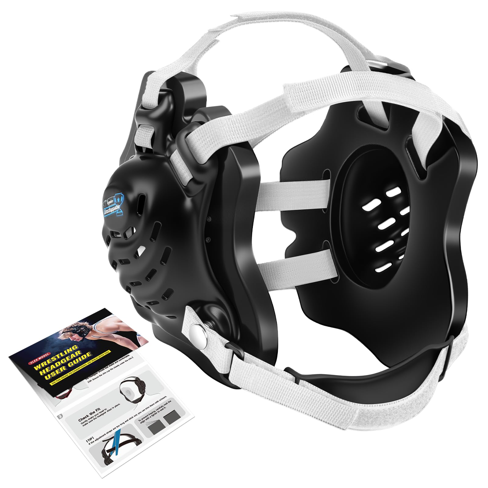 Trymaker Wrestling Headgear with Chin Cup