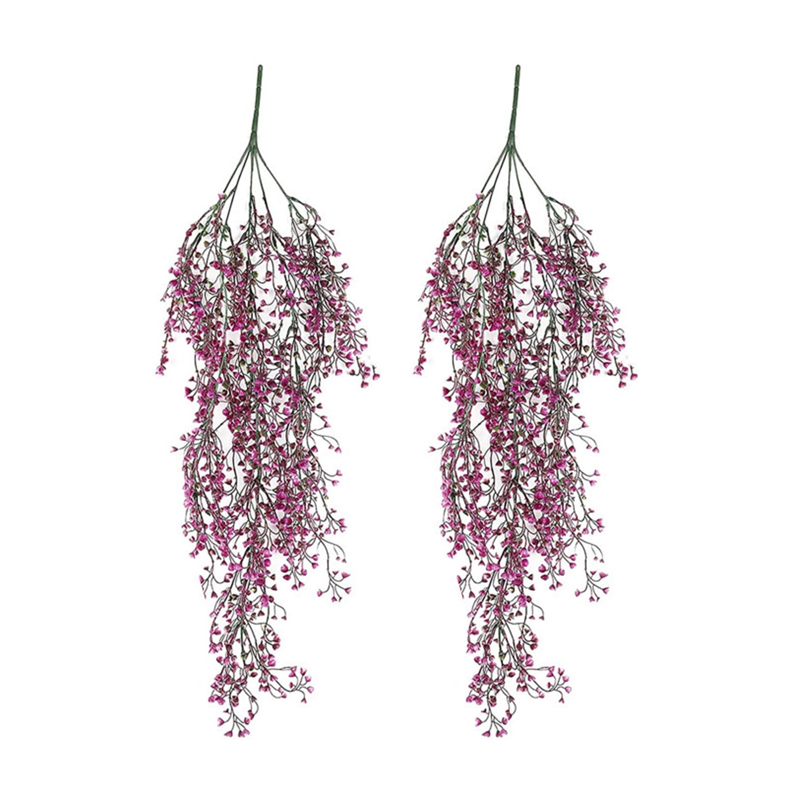 Xinsheinelry Ferns Ivies Willow Vine Hanging Decoration for Home Offices Wall Artificial Plant with Realistic Leaves and Stems Hanging Herbage