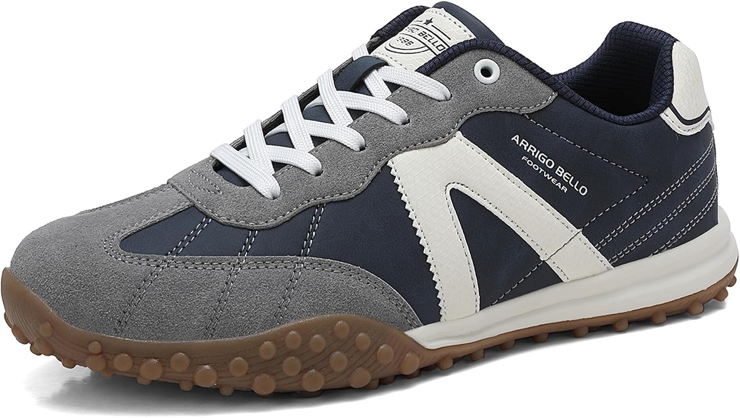 arrigo bello trainers men's non-slip shoes lightweight casual shoes outdoor comfortable walking shoes low shoes for men size 41-46