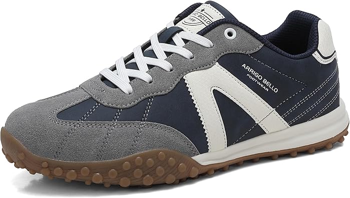 ARRIGO BELLO Trainers Men's Non-Slip Shoes Lightweight Casual Shoes Outdoor Comfortable Walking Shoes Low Shoes for Men Size 41-46