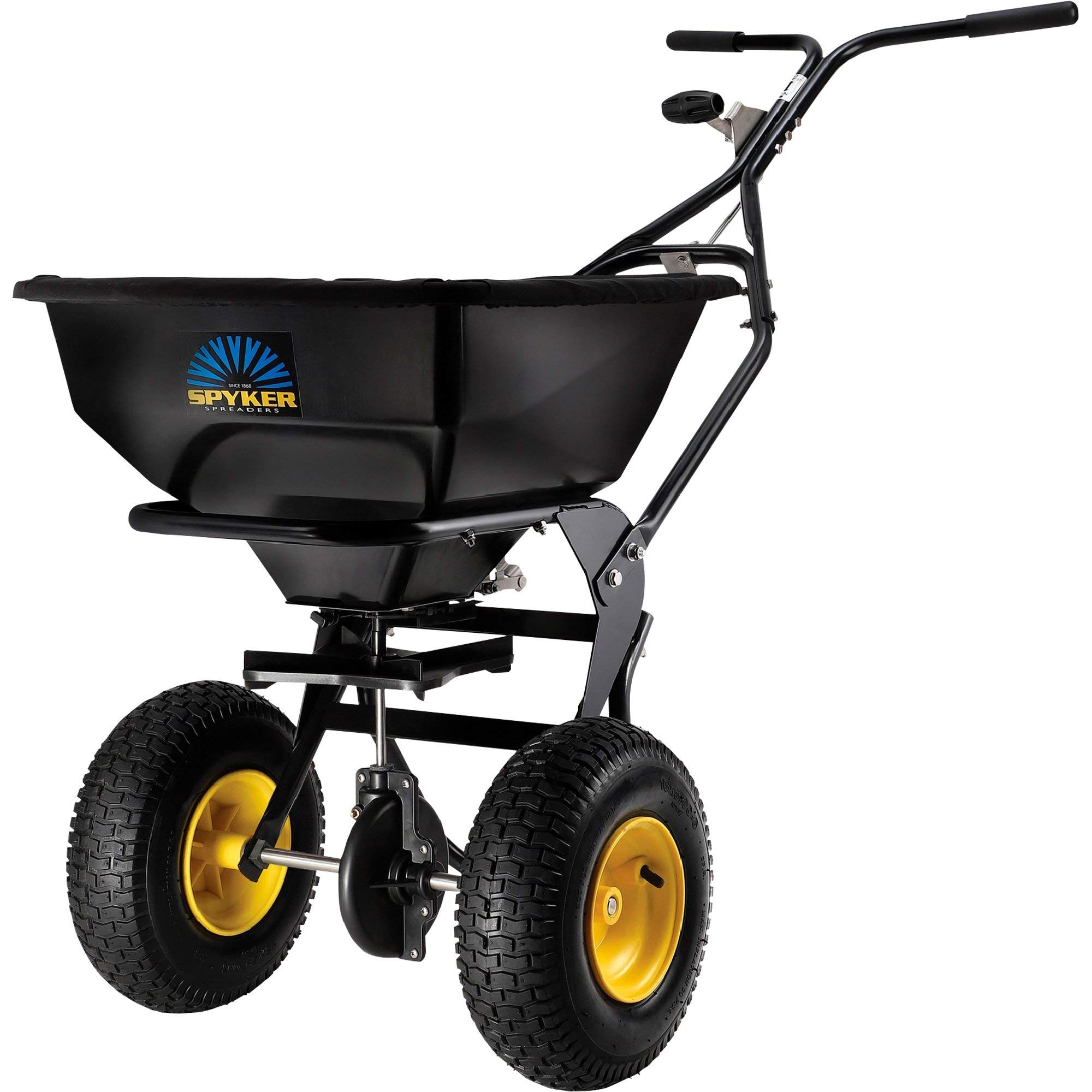 Spyker Ergo-Pro Walk-Behind Broadcast Spreader - 50-Lb. Capacity, Model# SPY50L-1P