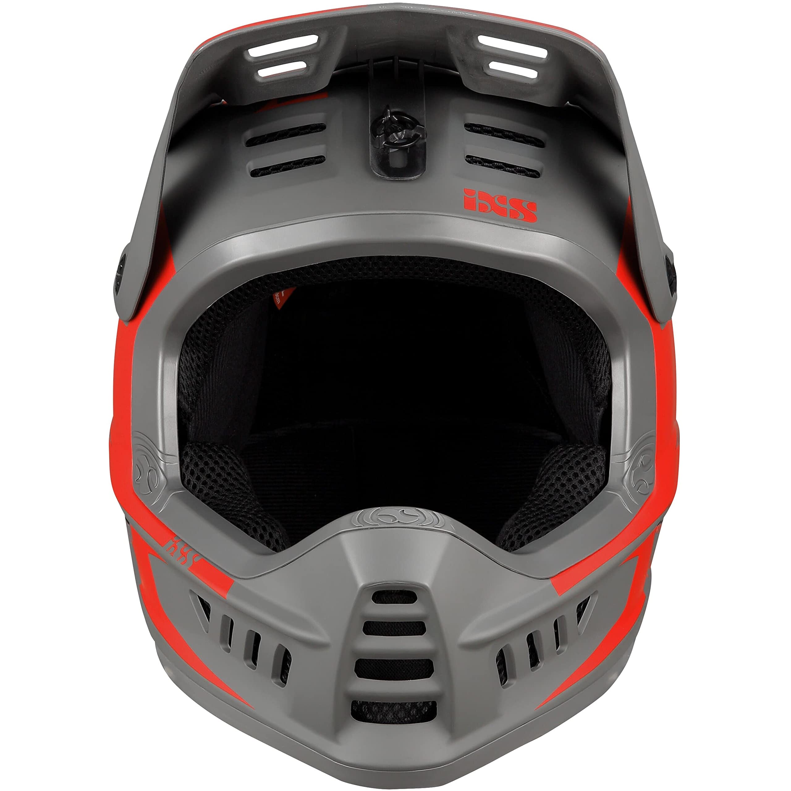 IXS Helmet XACT EVO Red-Graphite XS (49-52 cm) Casco, Adulti Unisex, Rosso