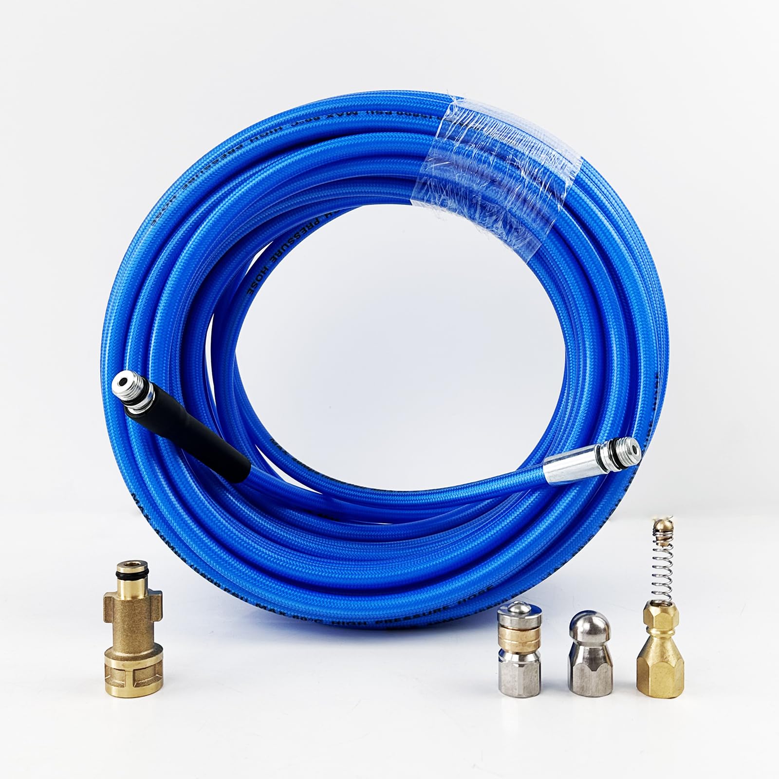 Amazon.co.jp: 高圧水流噴射 ホース洗浄キットBlue 10 M 20 M 30 M 40