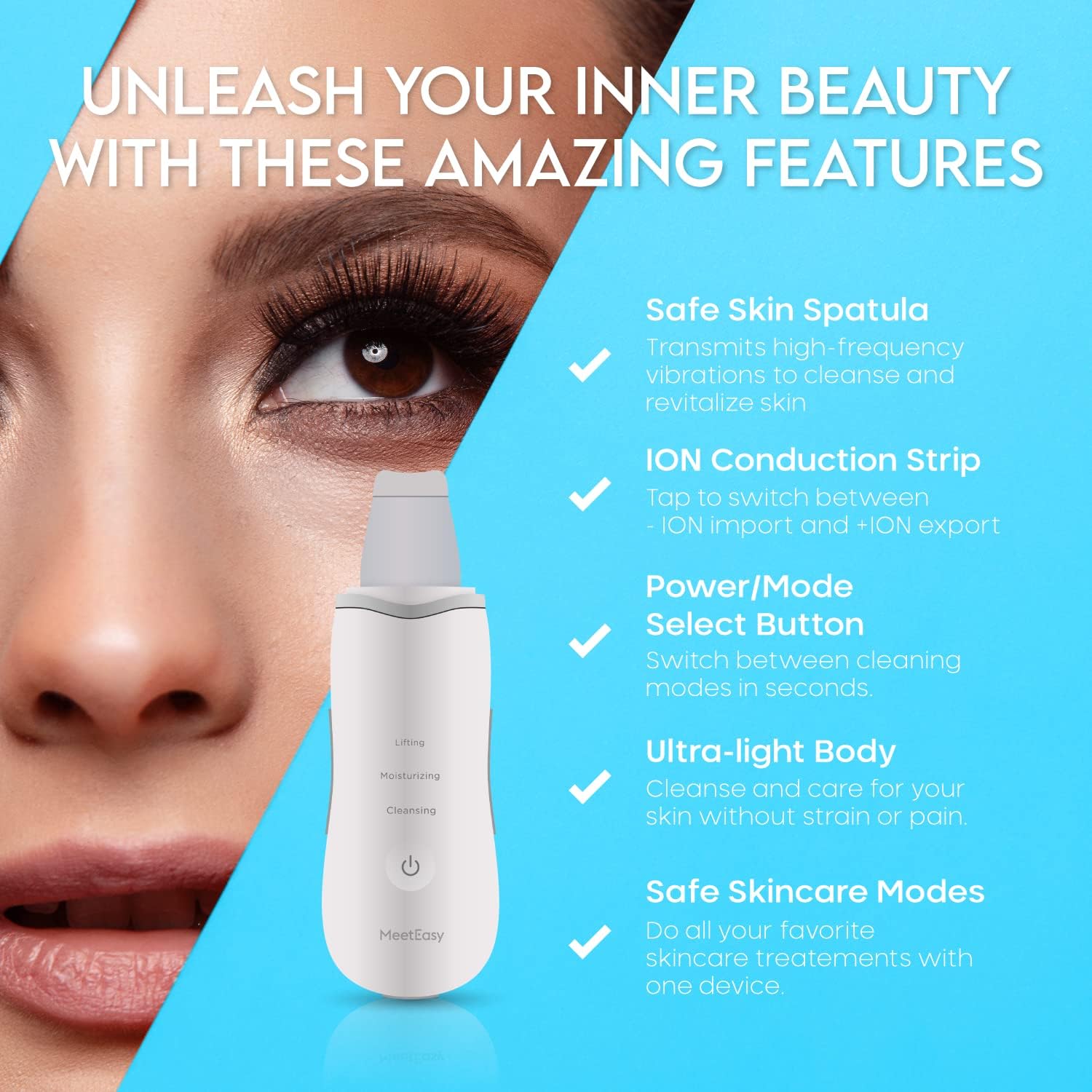 Scrubber Skin Scrubber Face Spatula Blackhead Removal Tool Beauty