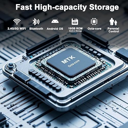 Miniatura 5 de Reproductor de MP3 con Bluetooth y WiFi, reproductor de música con pantalla táctil de 4 pulgadas con Spotify, Play Store, Pandora, Audible, Yaxa