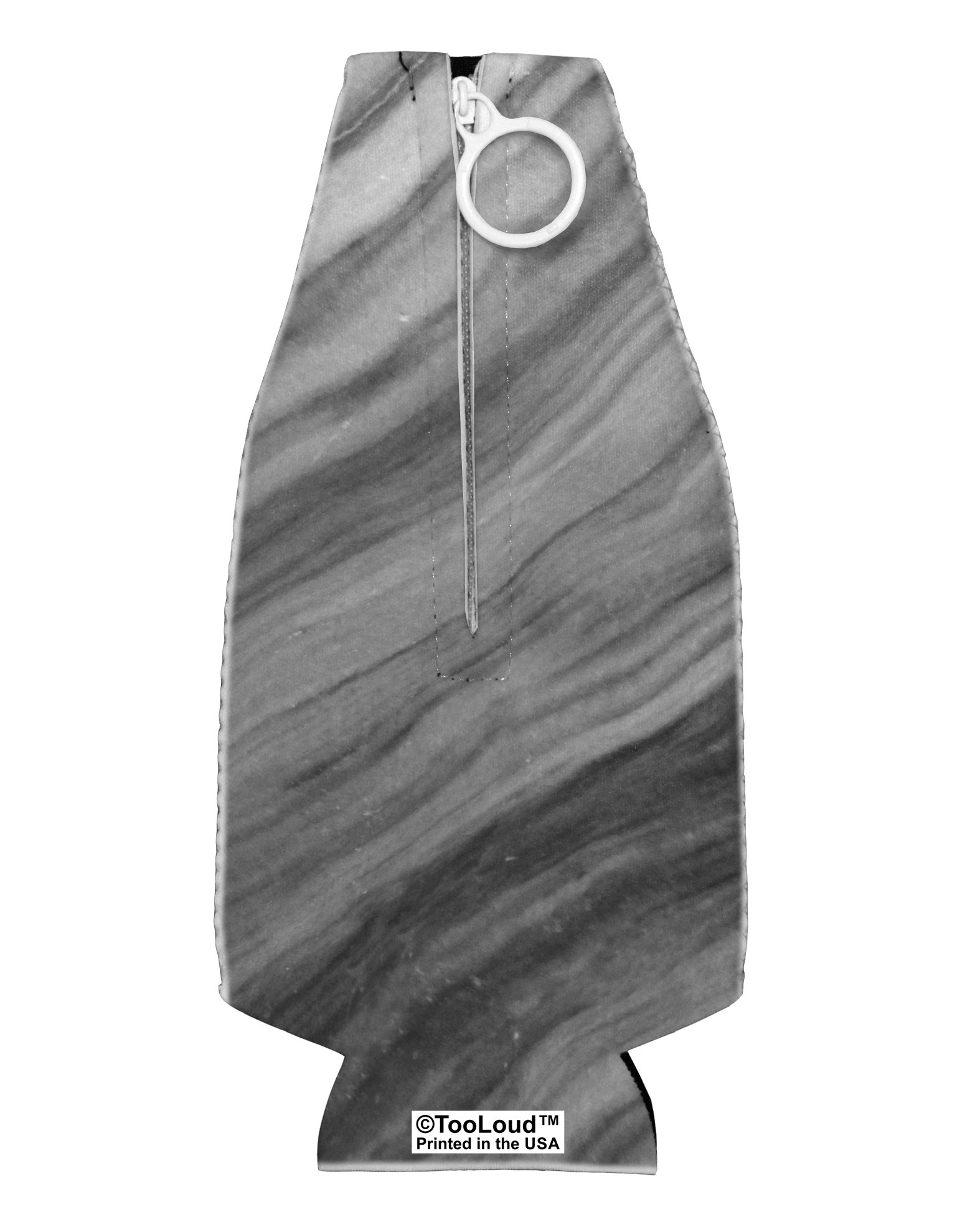 TooLoud Piece of Schist Collapsible Neoprene Bottle Insulator All Over Print