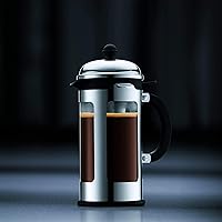 Vista 6 de Vidrio de repuesto para prensa francesa Bodum sin boquilla, 4 tazas, 0.5 L, 17 onzas.