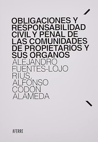 Obligaciones y responsabilidad civil y penal de las comunidades de propietarios y sus órganos
